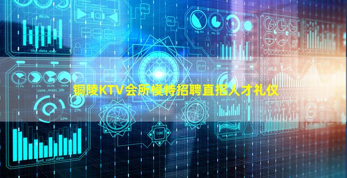 铜陵KTV会所模特招聘直招人才礼仪